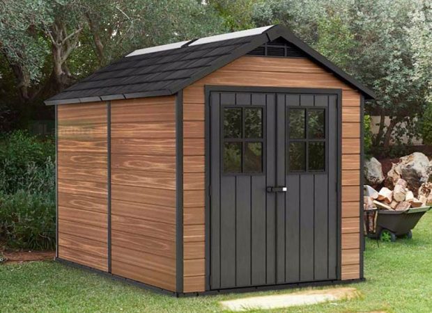 plastic sheds - plastic outdoor storage / keter newton 7511